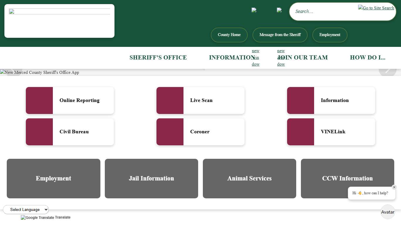 Sheriff's Office Merced County, CA - Official Website
